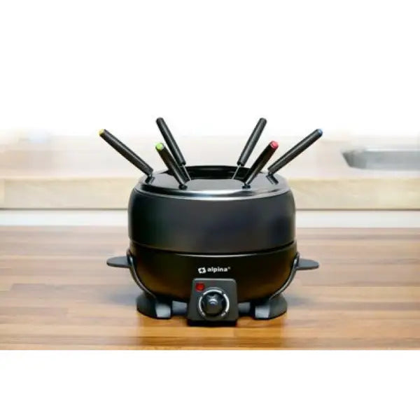 Complete fondueset voor 6 personen - Alpina - Kaasfondue