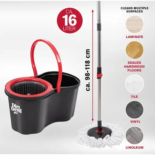 Dirt Devil Dweilsysteem met Wringer - dweilsysteem