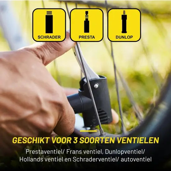 Dunlop Fietspomp 12Bar - Fietspomp