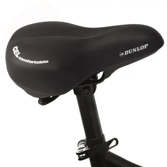 Dunlop Fietszadel met Gel - voor Stads- en Tourfietsen - Fietszadel