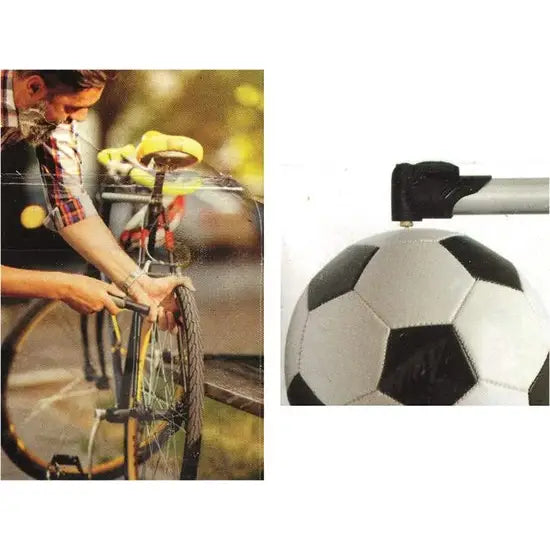 Dunlop Mini Fietspomp/Handpomp - 20-46 cm - mini fietspomp