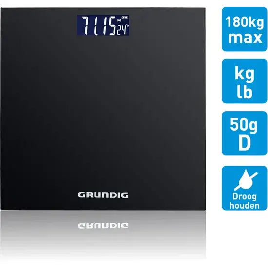 Grundig Digitale Personen Weegschaal - Personenweegschaal