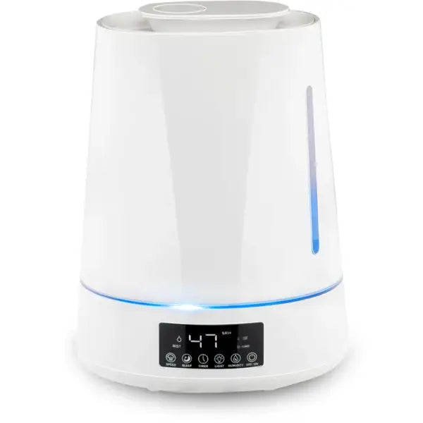 Grundig Luchtbevochtiger - Diffuser Aromatherapie - Humidifier met Hygrometer en Timer - Luchtbevochtiger