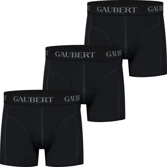 Heren Bamboe Boxershorts - 3-Pack - Zwart - Boxershort heren