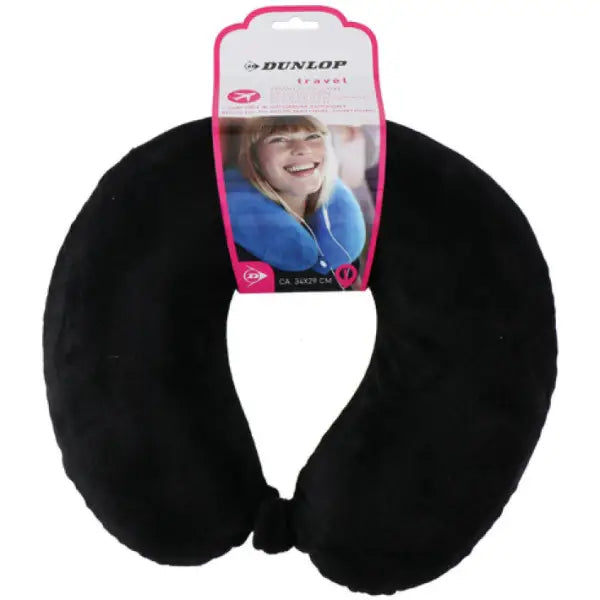Nekkussen Reiskussen – Memory Foam in 3 kleuren - Zwart - reiskussen