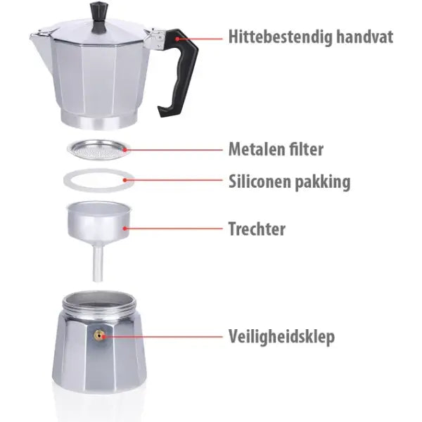 Percolator - Koffiemachine 270 ML - Percolator