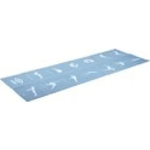 Yogamat opvouwbaar UMBRO incl yoga posities - yogamat